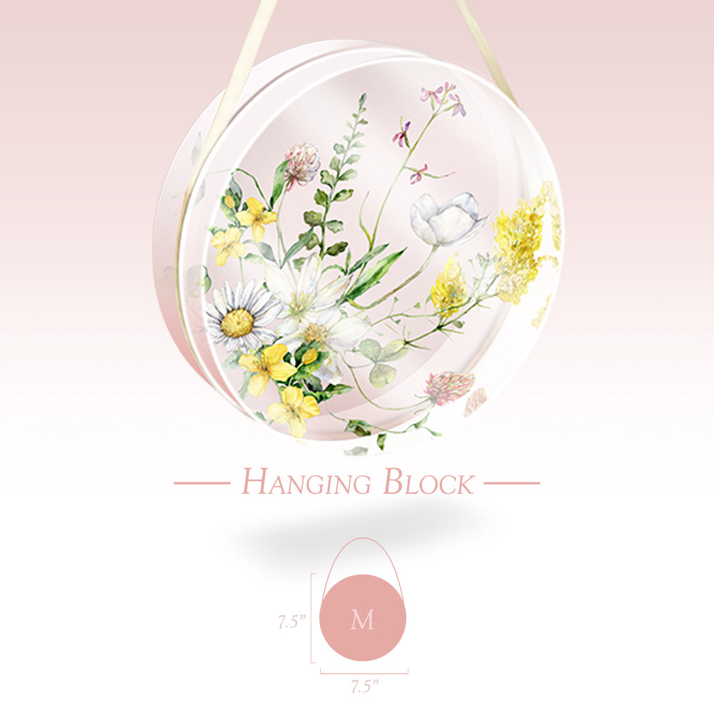 Hanging Circle Block