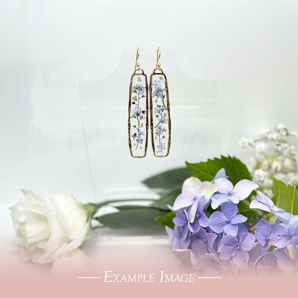 Rectangle Earrings (Gold)