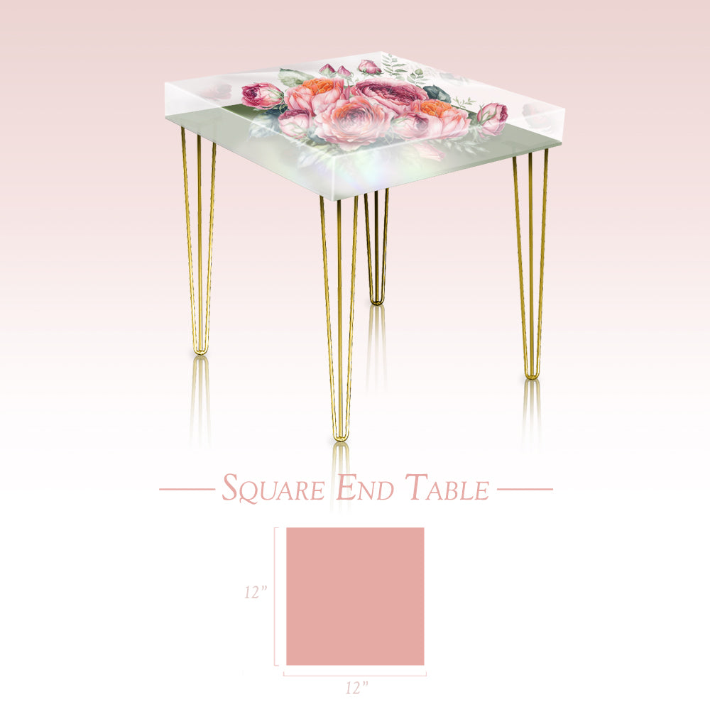 Square End Table