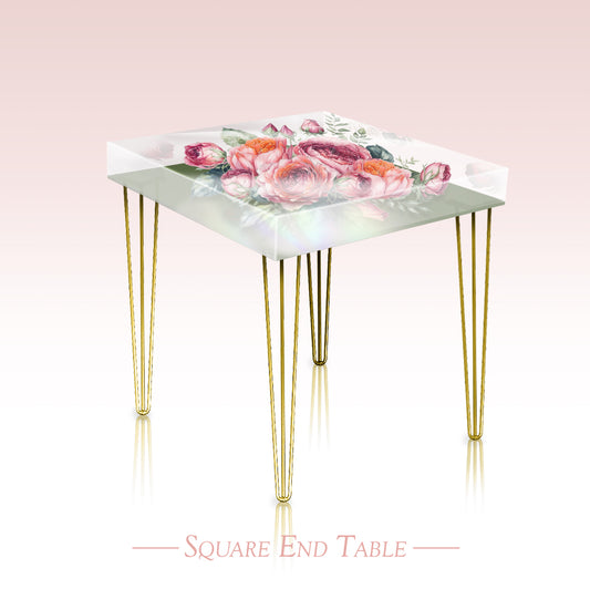 Square End Table