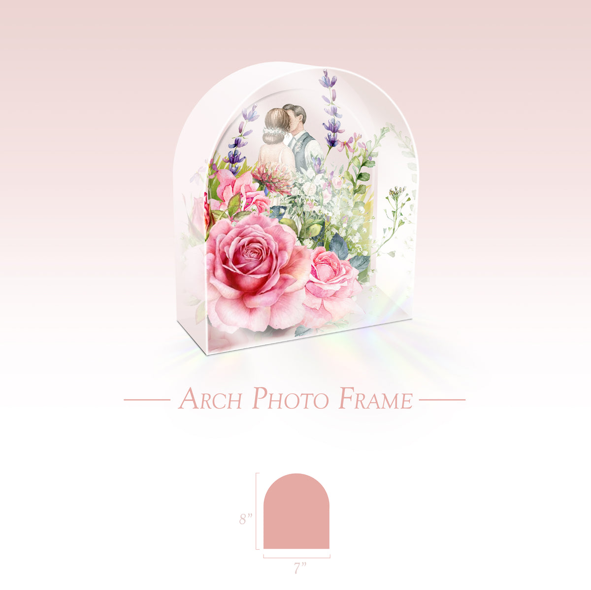 Resin Arch Photo Frame | Custom Order | Still Meadows Boutique
