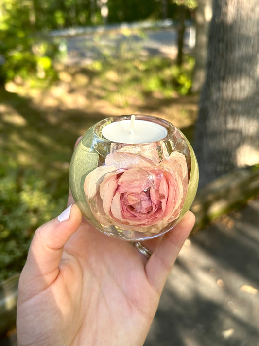 Round Tea Candle Holder