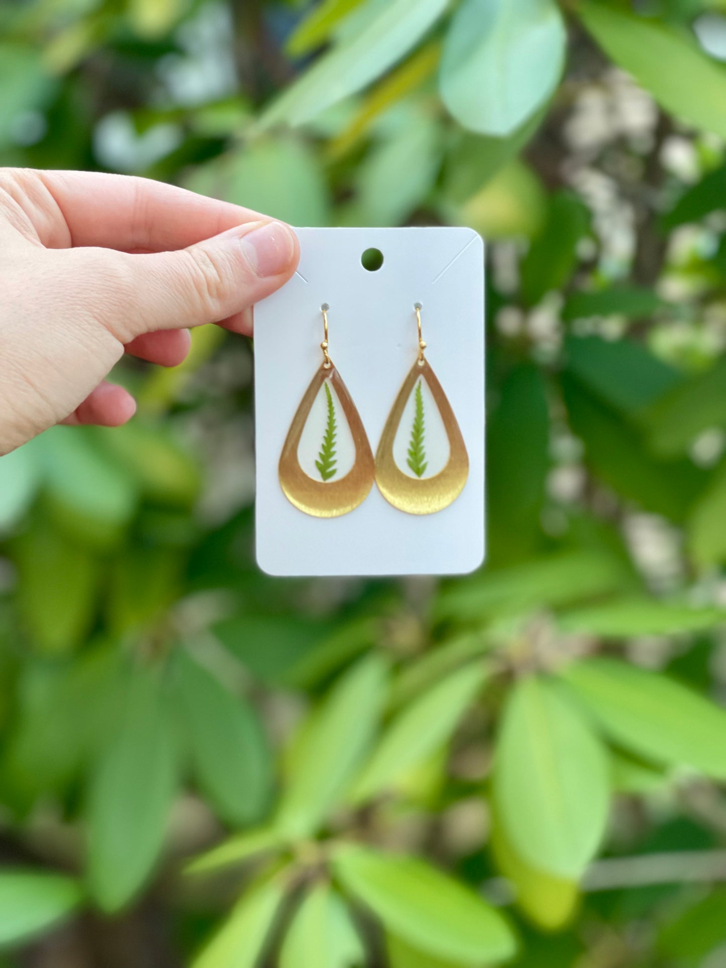 Drop Gold Earrings