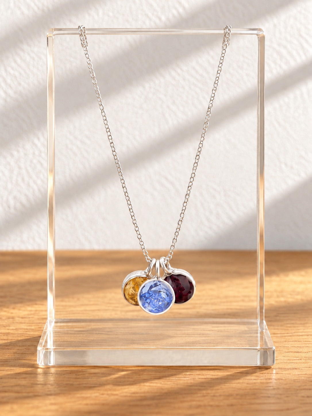 Pre-Order Mother’s Day Flower Birth Stone Necklace