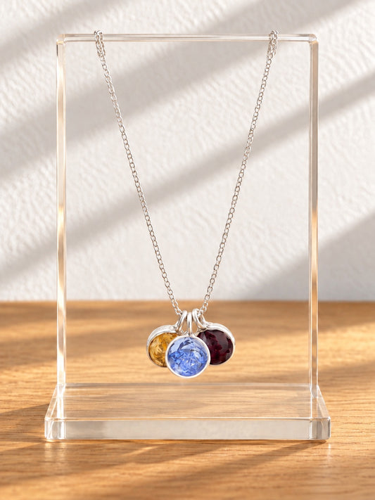 Pre-Order Mother’s Day Flower Birth Stone Necklace
