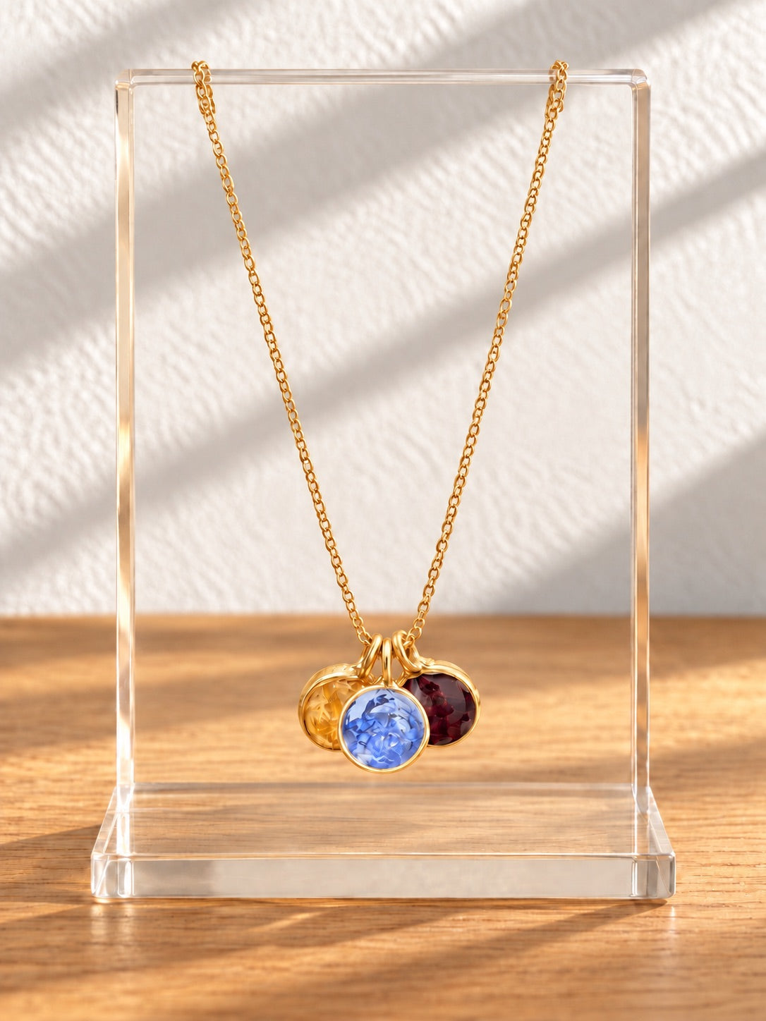 Pre-Order Mother’s Day Flower Birth Stone Necklace