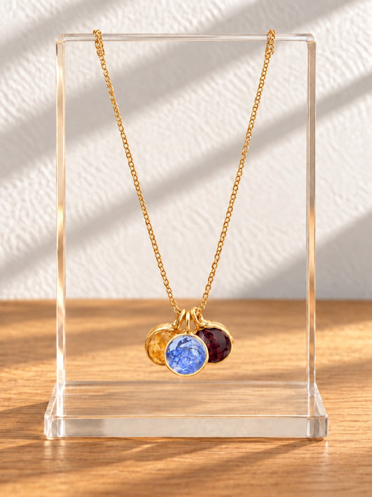 Pendant with Chain (Gold or Silver)