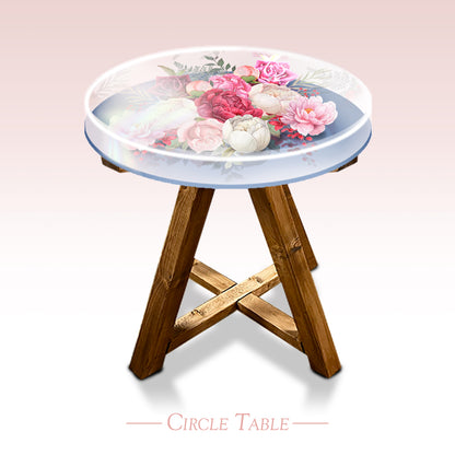 Circle End Table