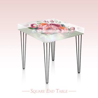 Square End Table