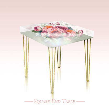 Square End Table